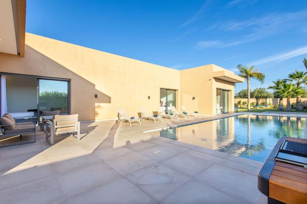 Villa Hawai, Ss Vis A Vis Avec Espace De Sport , Piscine Chauffee Marrakesh Exterior photo