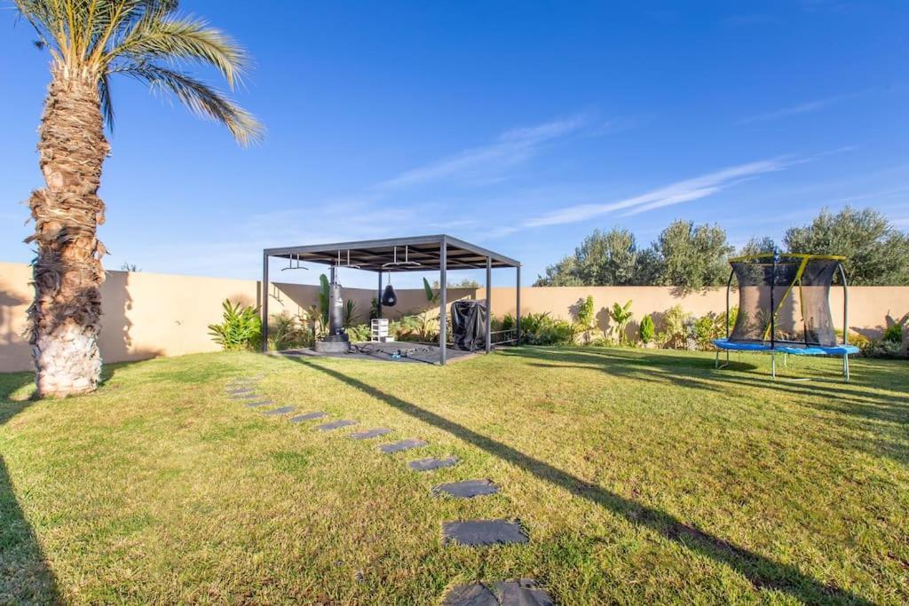 Villa Hawai, Ss Vis A Vis Avec Espace De Sport , Piscine Chauffee Marrakesh Exterior photo